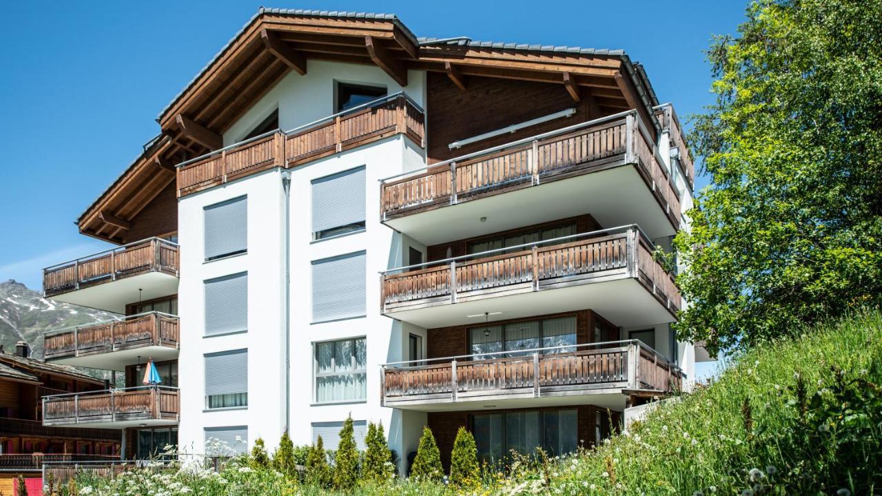Aventura Apartamento Grächen Exterior foto